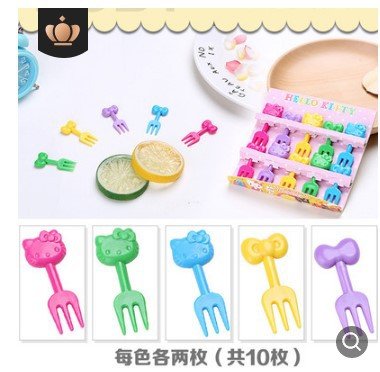 Garfo de frutas de desenho animado - Image 4