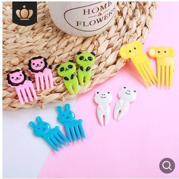 Garfo de frutas de desenho animado - Image 3