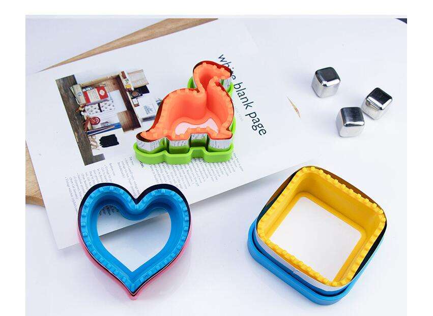 Molde de corte e prensagem de pão de sanduíche de aço inoxidável - Image 3