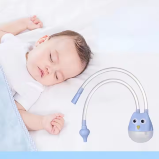 Aspirador nasal neonatal com cateter anti-refluxo - Higiene segura para bebês