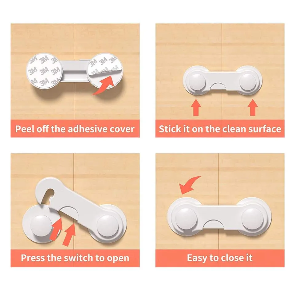 Protecting Babies and Children's Safety Lockers, Door Locks, Room Locks, and Anti pinch Hands - Image 2