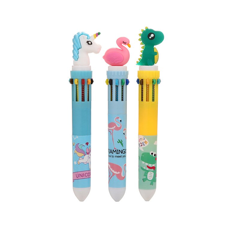 Ten color ballpoint pen cartoon student color graffiti pen - Image 3