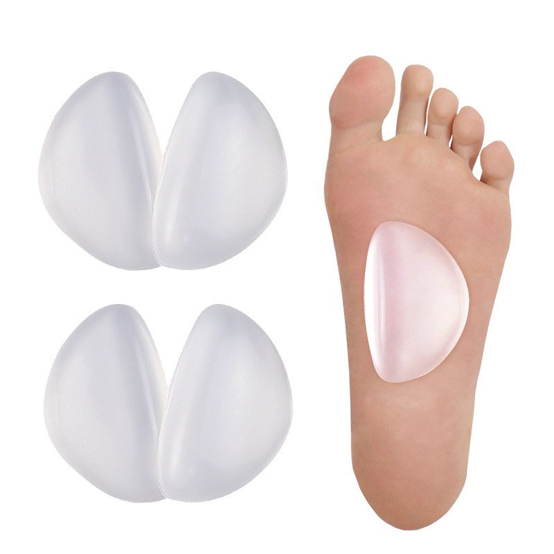 Flat foot high arch support pad foot insole fascia Yan slow pain half size pad half pad - Image 2