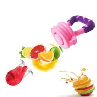 Alimentador de frutas para bebês em silicone – sem BPA e seguro