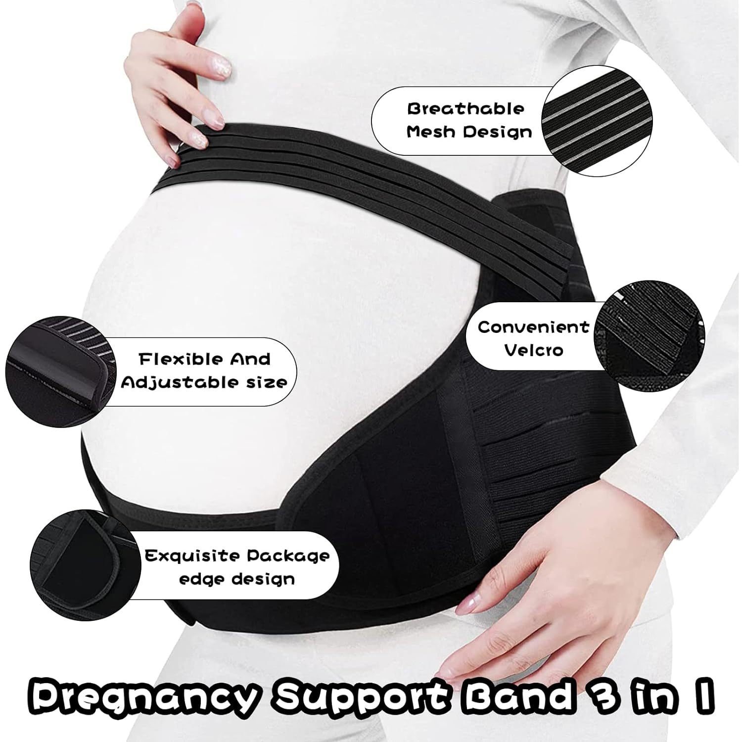 Pregnant Women Belts Maternity Belly Belt Waist Care