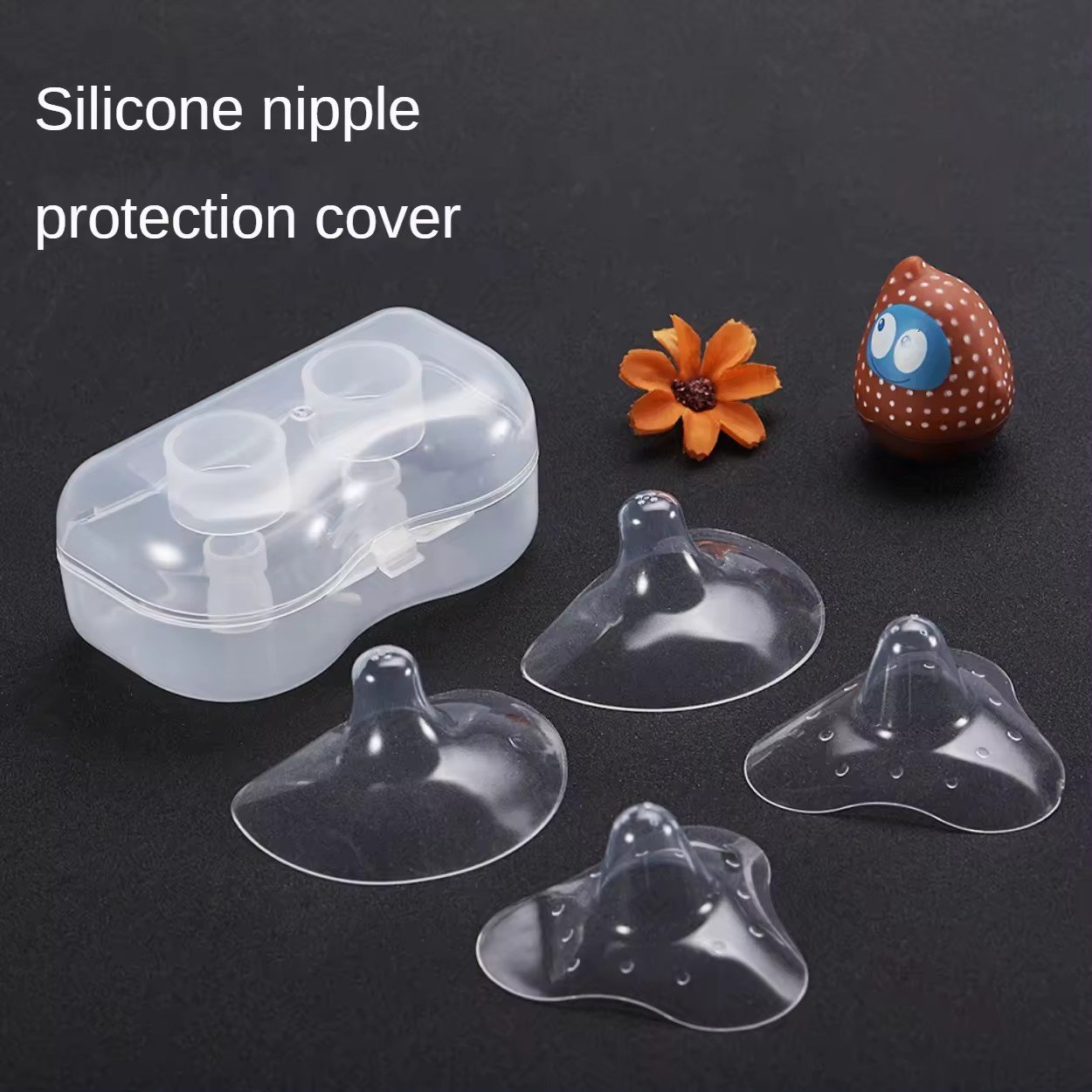 Silicone Nipple Protectors Feeding Mothers Nipple Shields Protection Cover - Image 2