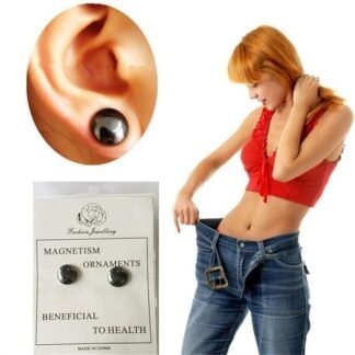 Brincos magnéticos, clipes para orelhas, massagem em pontos de acupuntura, brincos magnéticos para moxabustão