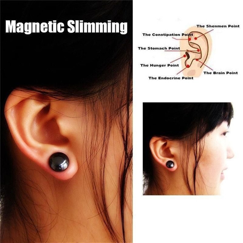 Magnetic earrings, ear clips, acupoint massage, magnetic moxibustion earrings - Image 2