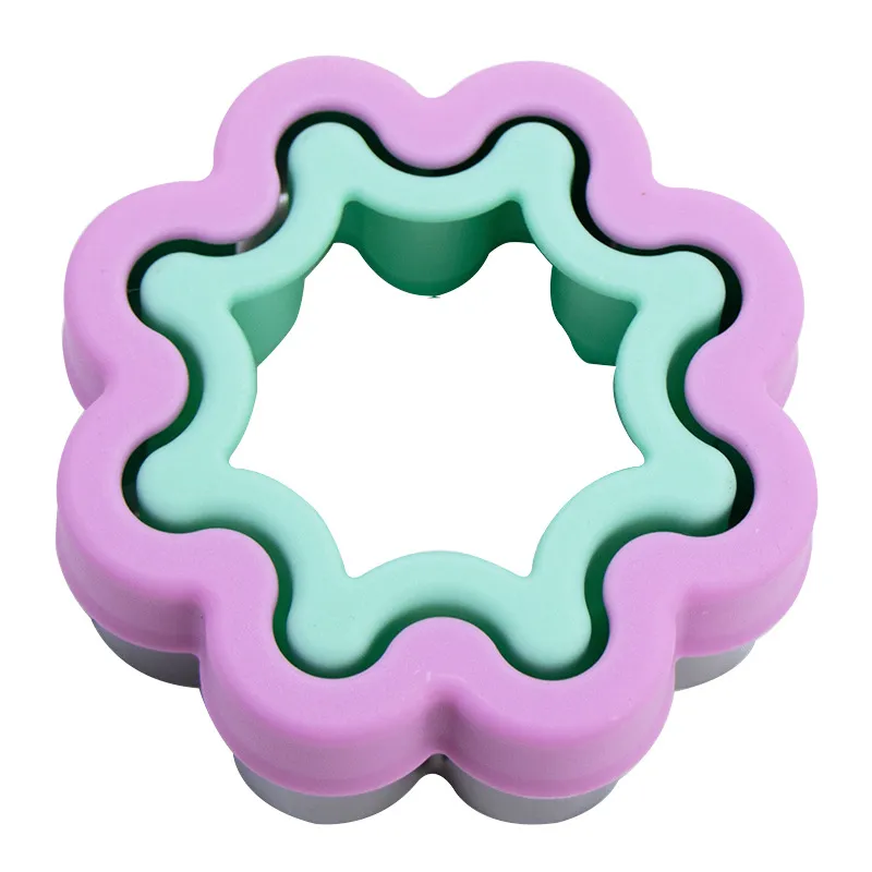 Stainless steel sandwich cutter edge pressing sandwich bread mold fruit pocket toast biscuit mold - Image 5