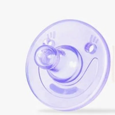 Newborn Baby Infant Pacifier with Clip Holder BPA Free for Sensitive Skin 100% Soft Silicone One Piece Design - Image 5