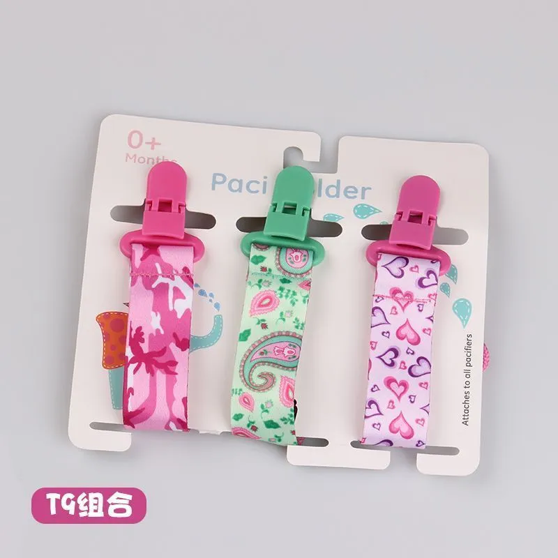 Three sets of thickened baby pacifier chains, gum toy pacifier straps - Image 10