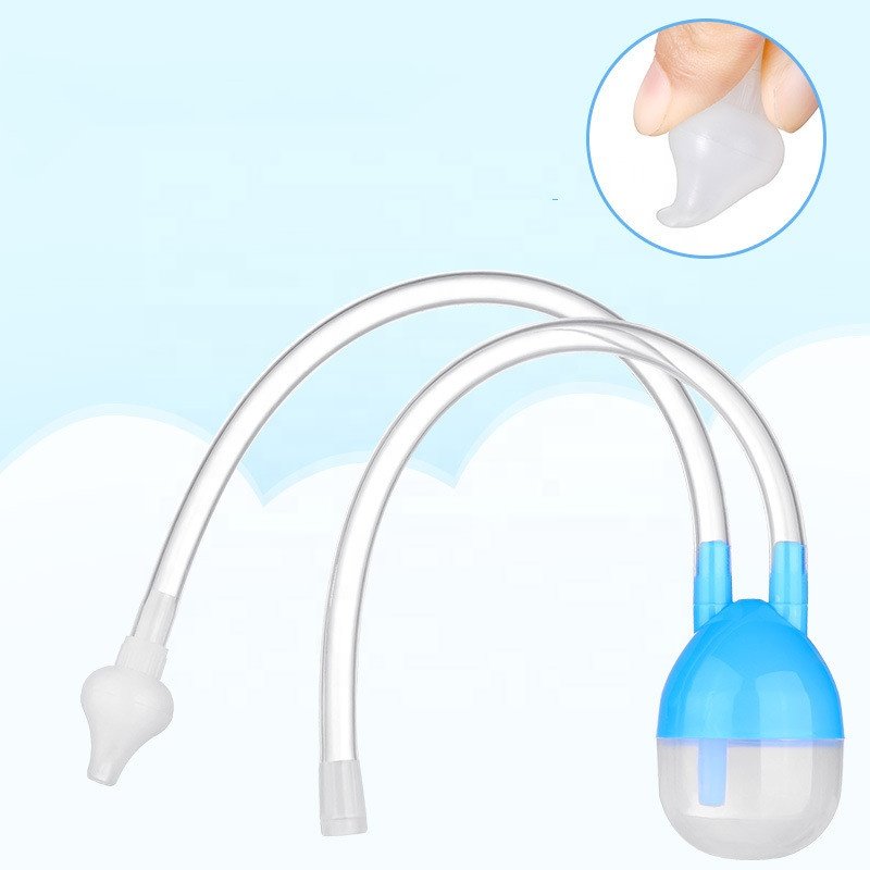Silicone Pump Anti-backflow Baby Nose Cleaner Mouth Suction Baby Nasal Aspirator - Image 2