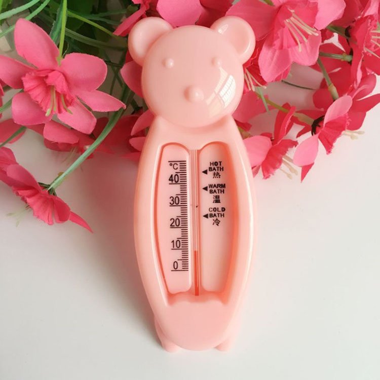 Cartoon cute baby bear thermometer children bathtub water temperature toy plastic bathtub thermometer - Image 4