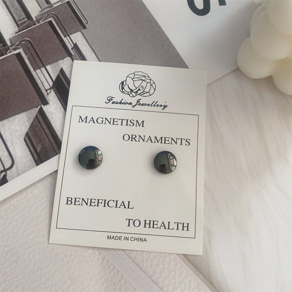 Magnetic earrings, ear clips, acupoint massage, magnetic moxibustion earrings - Image 3