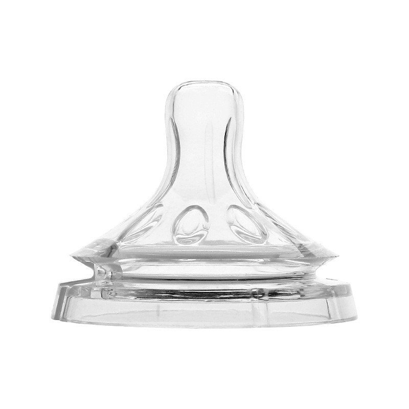 Newborn baby simulation breast milk silicone anti-flatulence liquid silicone pacifier - Image 3