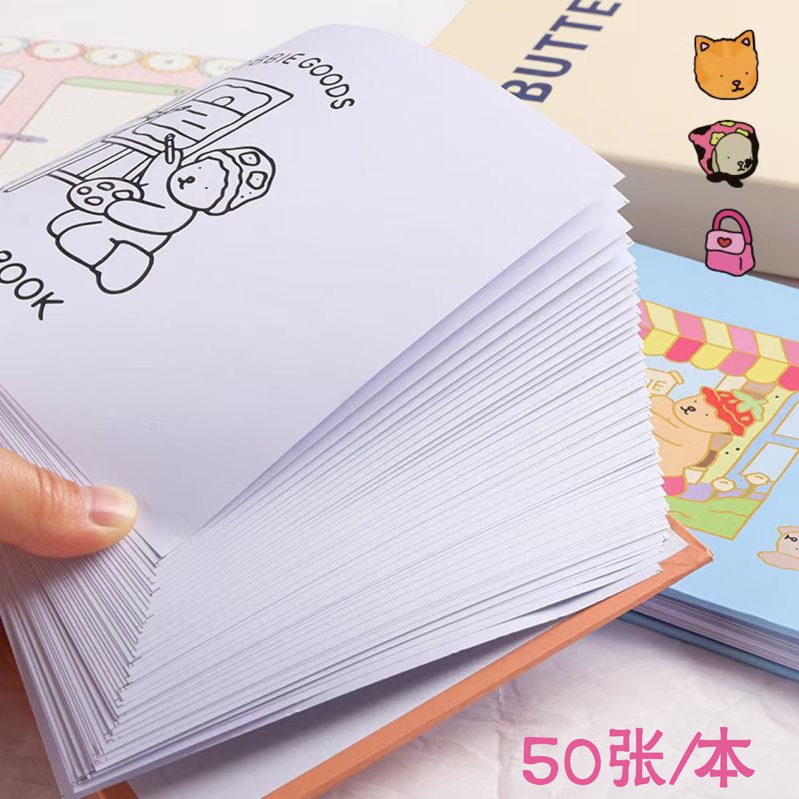 Thickened children's painting book coloring book 3-6 years old kindergarten graffiti coloring picture book picture book marker coloring - Image 2