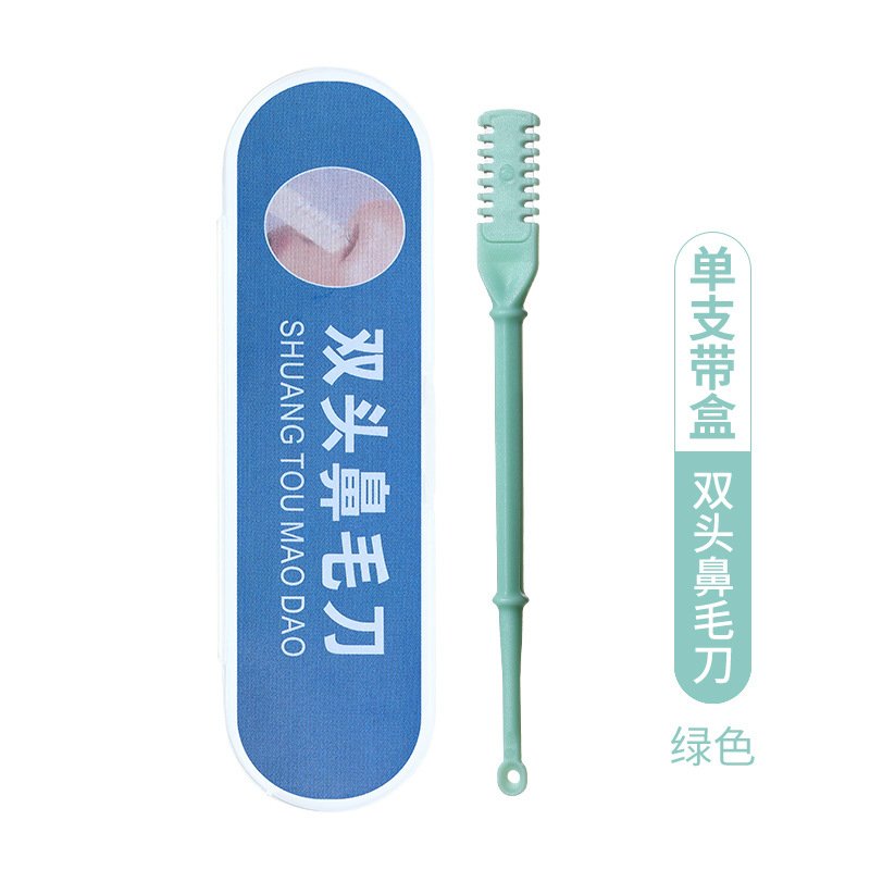 Double headed nose hair scissors for manual and safe cleaning of nostrils. Double headed ear scoop - Image 8