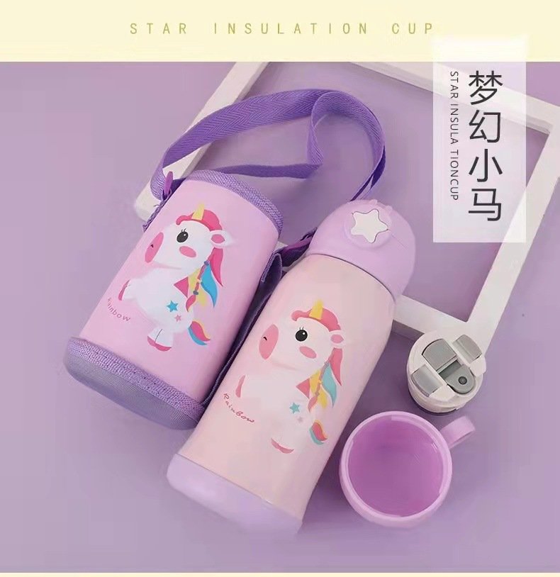 Children's thermos cup 304 stainless steel vacuum thermos cup - Image 4