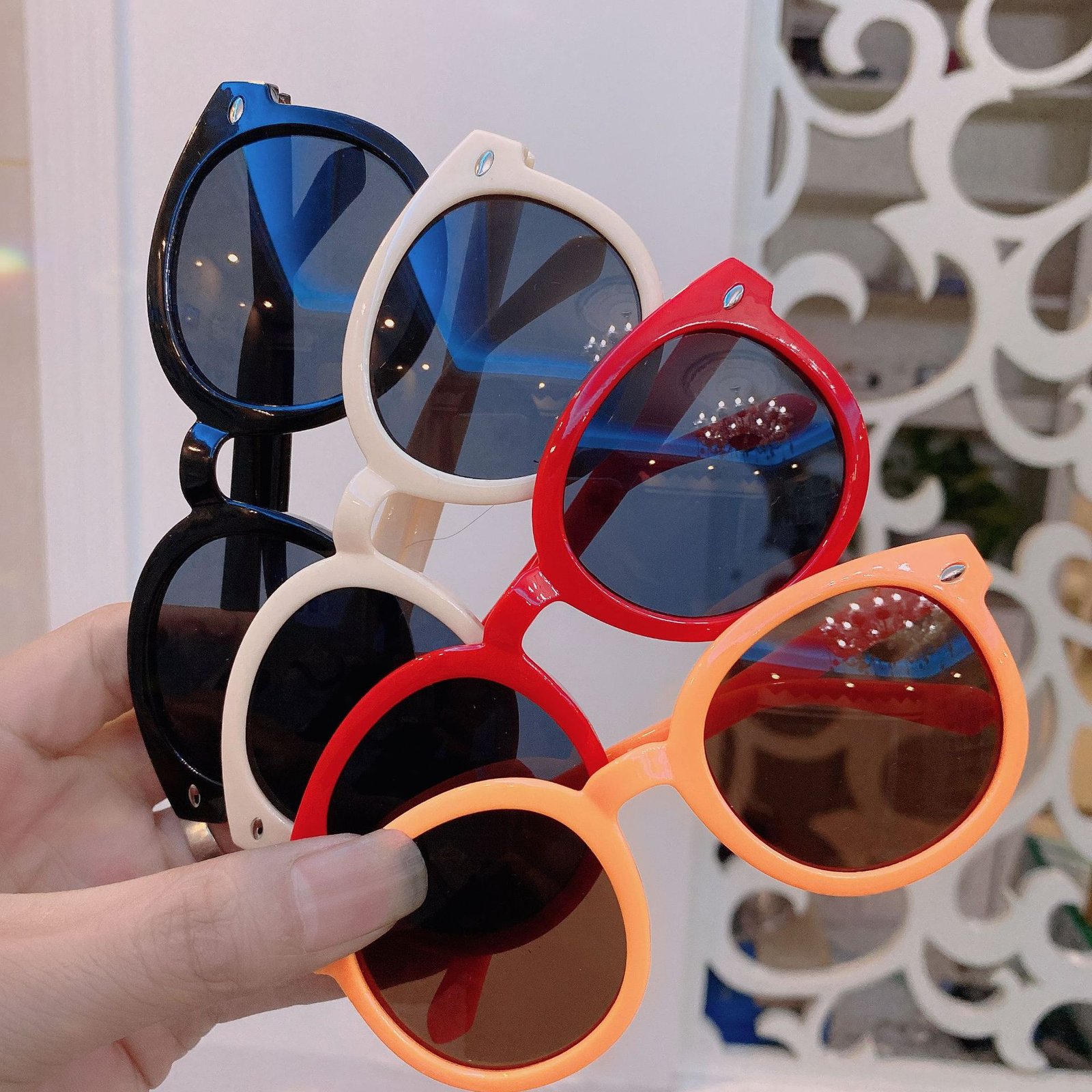 Children's sun glasses sunglasses kids boys girls toy glasses