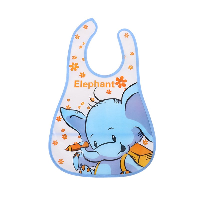 EVA Bib Bib Baby Children's Food Bag Waterproof Dirty-proof Food Clothes - Image 11