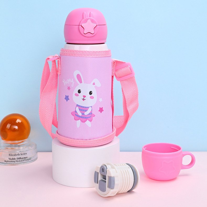 Children's thermos cup 304 stainless steel vacuum thermos cup - Image 3