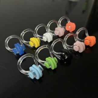 Clipe nasal para natação, roupa de banho, à prova d'água, silicone, para adultos e crianças, universal, antiderrapante, para treinamento, anti-asfixia