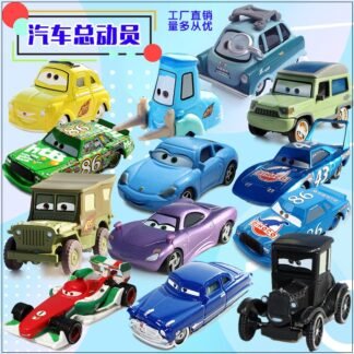 Brinquedo infantil de desenho animado Auto Story, modelo de carro de liga leve de segunda geração