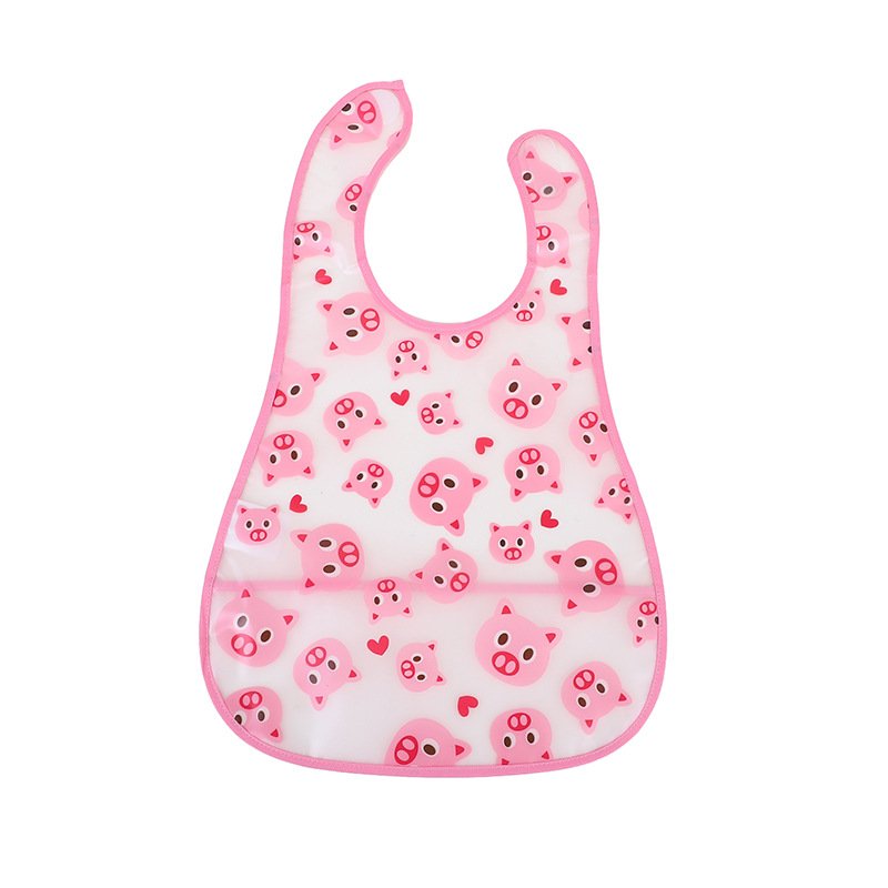 EVA Bib Bib Baby Children's Food Bag Waterproof Dirty-proof Food Clothes - Image 19