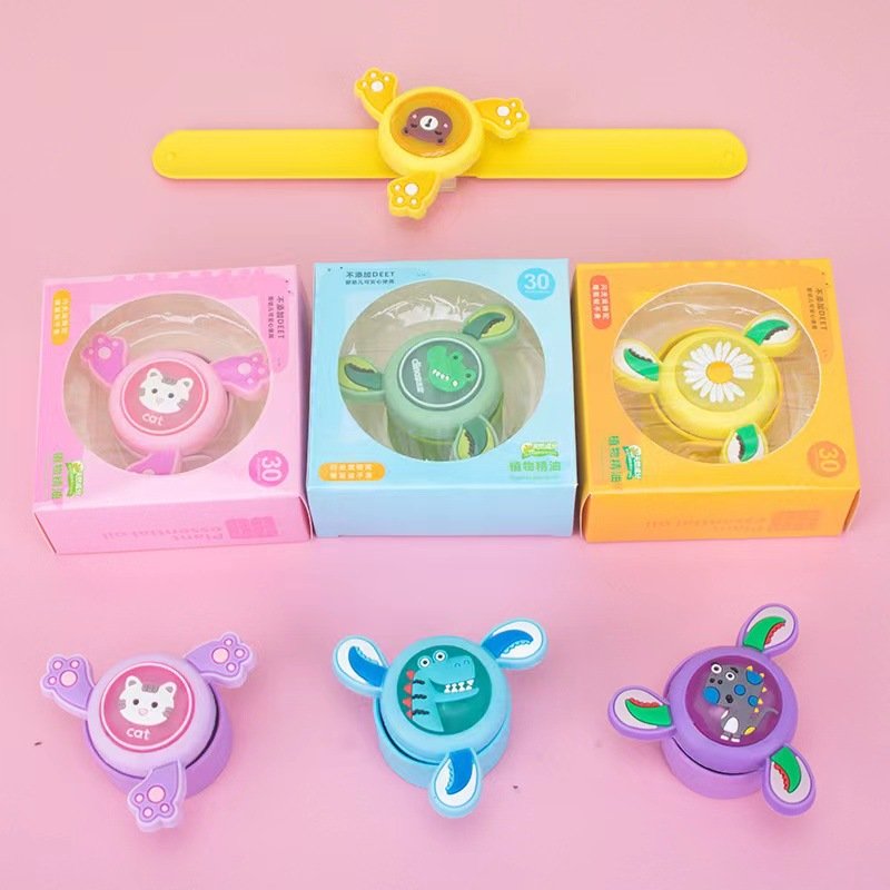 Mosquito Repellent Bracelet Children's Day Gift Rotating Flash Bracelet - Image 3