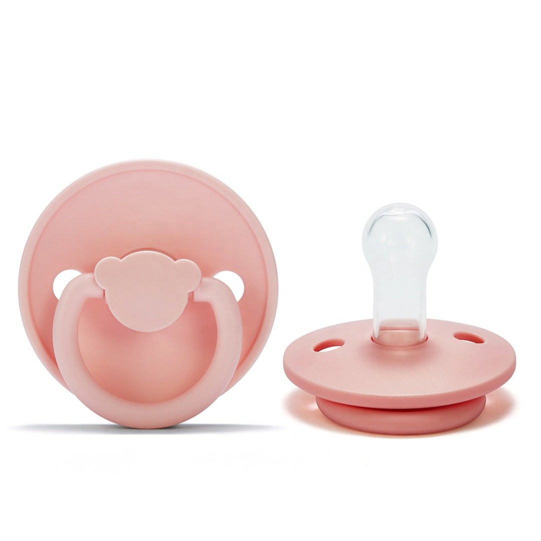Cute Bear Baby Pacifier Super Soft Food Grade Flat Head Silicone Baby Pacifier - Image 6