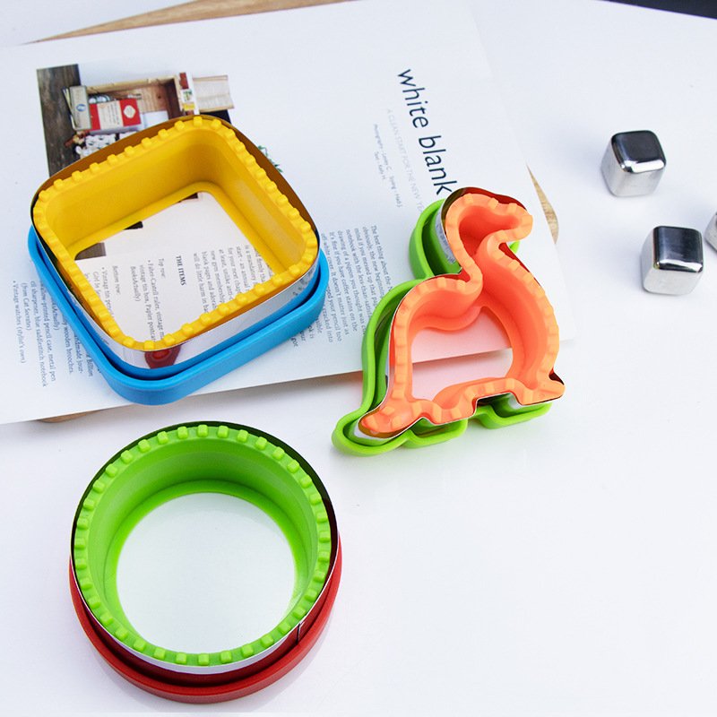 Stainless steel sandwich cutter edge pressing sandwich bread mold fruit pocket toast biscuit mold - Image 3