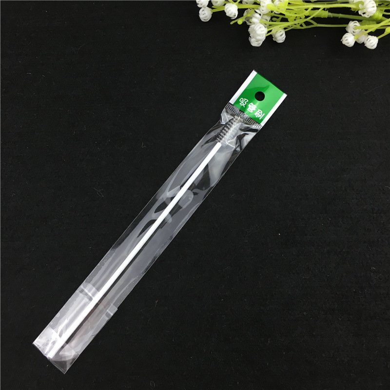 Separate packaging straw brush baby bottle straw brush baby bottle accessories plastic straw brush stainless steel bristles - Image 7