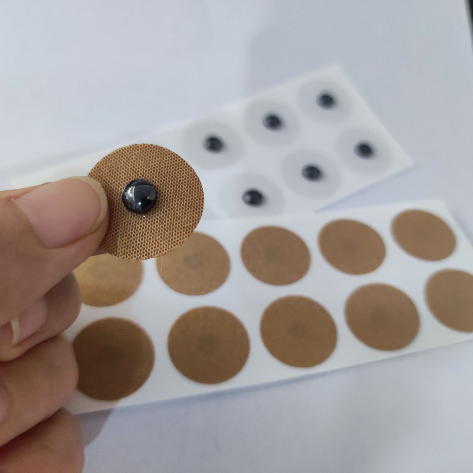 10pcs Non-woven Magnetic Stickers - Image 2