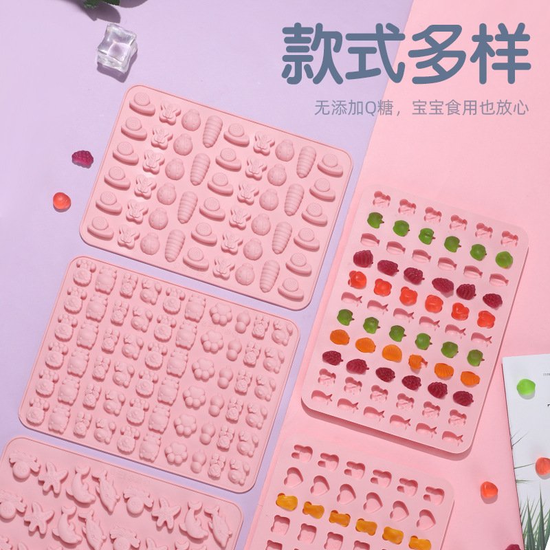 Food Grade Silicone Mini Fudge Mold Chocolate Candy Mold - Image 2