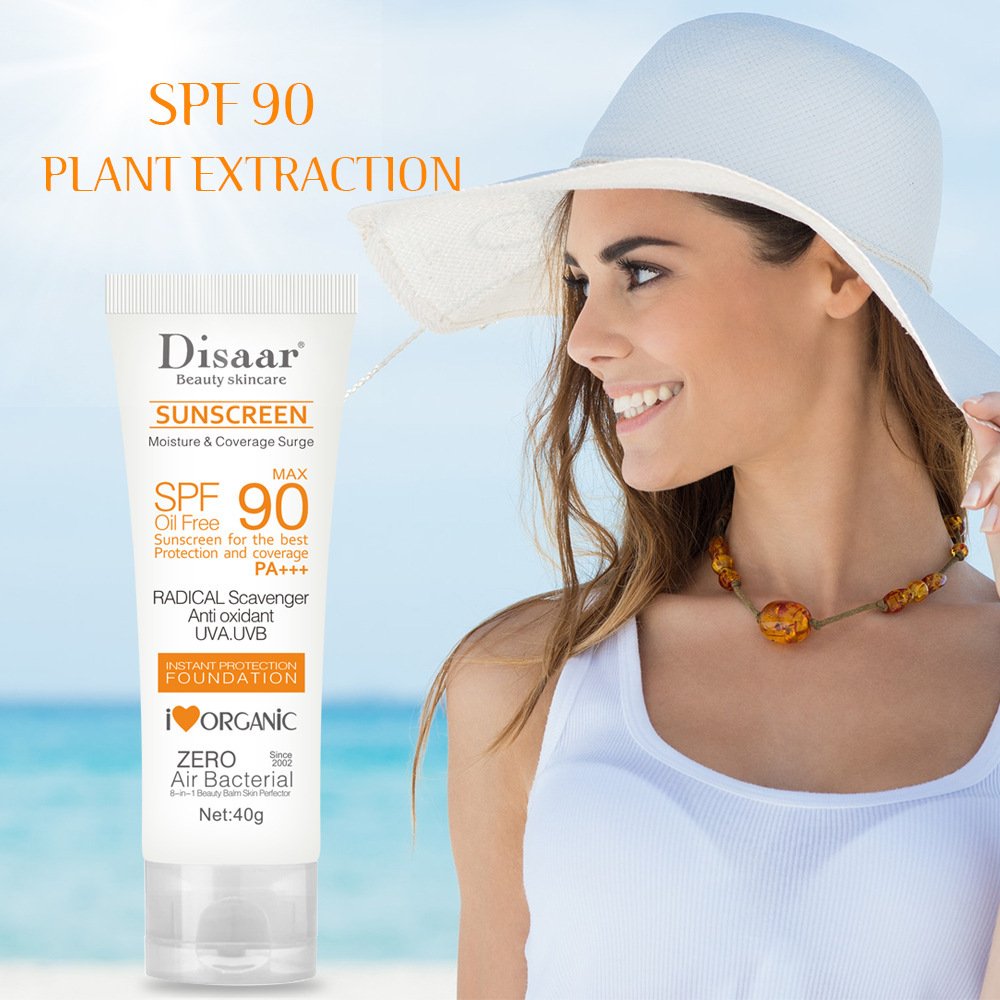 Disaar Sunscreen Waterproof Face Body Arms Thighs Sunscreen