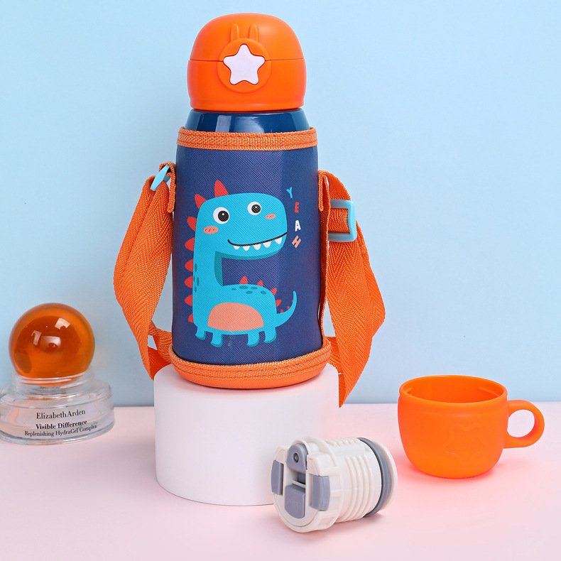 Children's thermos cup 304 stainless steel vacuum thermos cup - Image 2