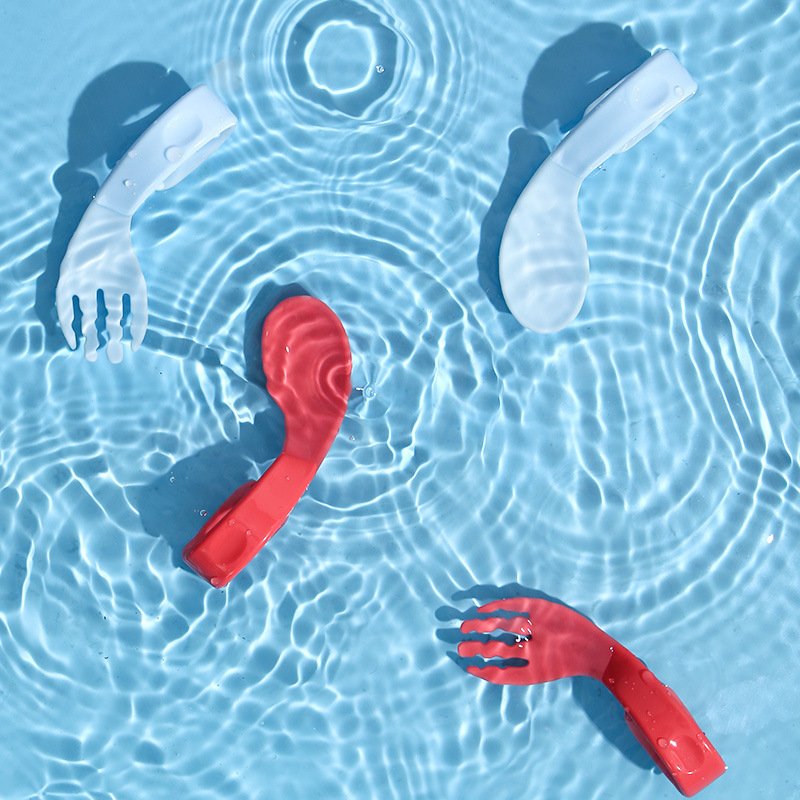 Baby training spoon twist spoon children's tableware set - Image 3