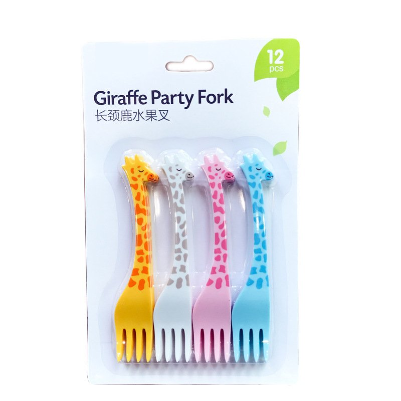 Children's fruit fork, household food, not harmful to the mouth, independent packaging - Image 5