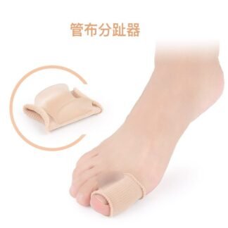 Hallux valgus no dedão do pé em homens e mulheres; dedão do pé; osso do dedão; separador de dedos