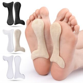 Almofadas para o arco do pé para sapatos de salto alto – almofada de apoio para o arco com sola antidesgaste