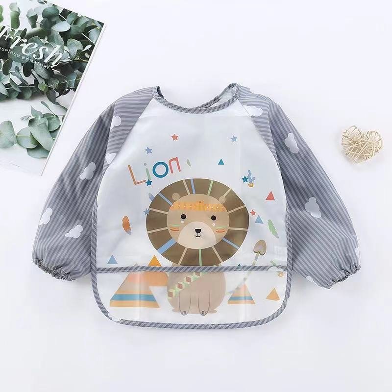 Cloud Rice Clothes Children's No Wash Rice Clothes Infant Painting Clothes - Image 3