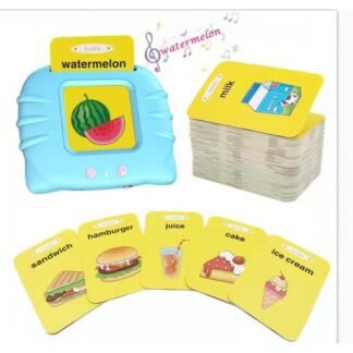 Versão em inglês do quebra-cabeças infantil educativo para a primeira infância com cartões inteligentes e materiais de leitura em áudio – aparelho para o aprendizado do inglês