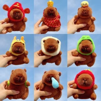 Boneco fofo de capivara – Brinquedo de pelúcia de capivara