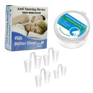 4 sets of anti snoring second-generation mini snoring devices