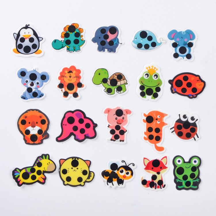 Forehead Temperature Sticker Children's Loose Cartoon Forehead Temperature Measurement Sticker - Image 2