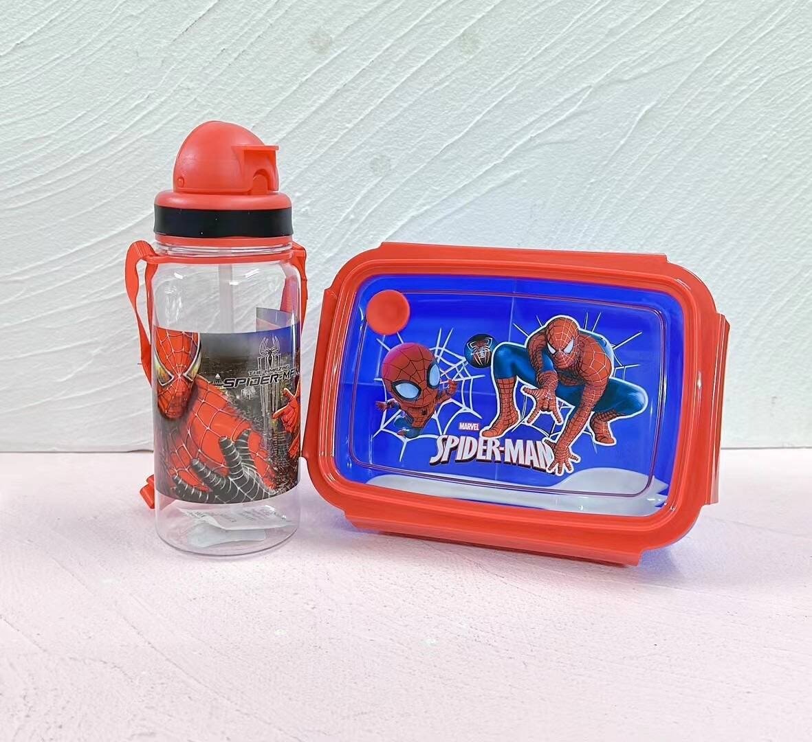 Cartoon lunch box with water cup can be heated in microwave oven for primary school students with special compartment lunch box - Image 9