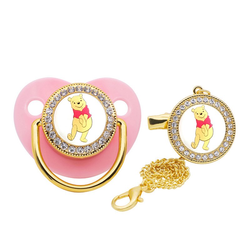 Cartoon Bear Series Cross border Hot Selling Comfort pacifier Baby Play Mouth - Image 5