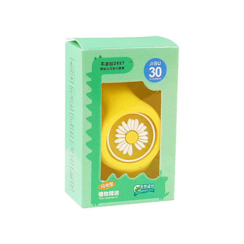 Luminous Children's Mosquito Repellent Bracelet Outdoor Mosquito Flashing Watch Cartoon - Image 3