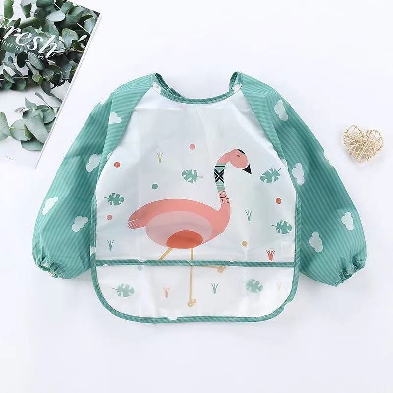 Cloud Rice Clothes Children's No Wash Rice Clothes Infant Painting Clothes - Image 4