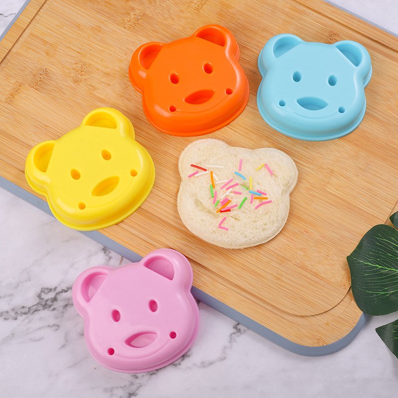 Creative Toast Cut Bear Bread Cut DIY Children's Cartoon Sandwich Mold - Image 2